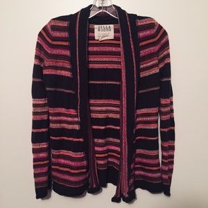 3/$15 Billabong striped cardigan